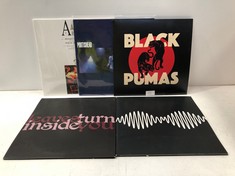 5 X VINYLS VARIOUS ARTISTS INCLUDING BLACK PUMAS - LOCATION 11B.