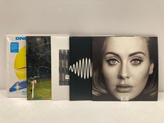 5 X VINYLS VARIOUS ARTISTS INCLUDING ADELE - LOCATION 19B.