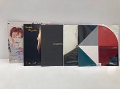 5 X VINYL VARIOUS ARTISTS INCLUDING DAVID BOWIE - LOCATION 19B.