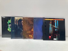 5 X VINYLS VARIOUS ARTISTS INCLUDING ORELSAN - LOCATION 27B.