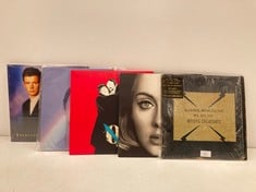 6 X VINYLS VARIOUS ARTISTS INCLUDING ADELE - LOCATION 35B.