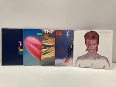 5 X VINYL VARIOUS ARTISTS INCLUDING DAVID BOWIE - LOCATION 35B.