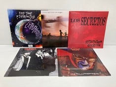 5 X VINYL VARIOUS ARTISTS INCLUDING SECRETS - LOCATION 39B.