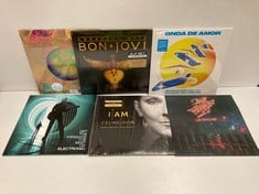 6 X VINYL VARIOUS ARTISTS INCLUDING BON JOVI - LOCATION 39B.