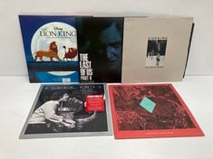 5 X VINYL VARIOUS ARTISTS INCLUDING THE LION KING - LOCATION 43B.