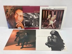 5 X VINYL VARIOUS ARTISTS INCLUDING U2 - LOCATION 43B.