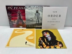 5 X VINYL VARIOUS ARTISTS INCLUDING BRUNO MARS - LOCATION 51B.