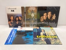 5 X VINYL VARIOUS ARTISTS INCLUDING ETERNAL - LOCATION 51B.