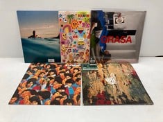 5 X VINYL VARIOUS ARTISTS INCLUDING DUA LIPA - LOCATION 51B.