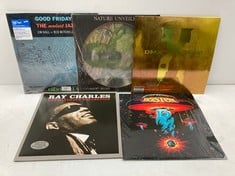 5 X VINYL VARIOUS ARTISTS INCLUDING THE MODEST JAZZ TRIO - LOCATION 51B.