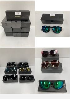 10 X HAWKERS SUNGLASSES VARIOUS MODELS INCLUDING MODEL S1/HTOX21BETO - LOCATION 44B.