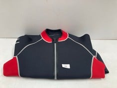 SEAC WETSUIT SHORT BLACK AND RED SIZE XL - LOCATION 32B.