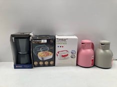 5 X KITCHEN ITEMS VARIOUS MAKES AND MODELS INCLUDING MONIX COFFEE MACHINE - LOCATION 32B.