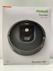 IROBOT ROOMBA 981, ROBOT HOOVER FOR PET HAIR WITH HIGH SUCTION POWER 1 AND ANTI-TANGLE RUBBER BRUSHES, WIFI CONNECTION, PROGRAMMABLE BY APP AND COMPATIBLE WITH ALEXA, BLUE COLOUR (TOTAL P.V.P 429€) (