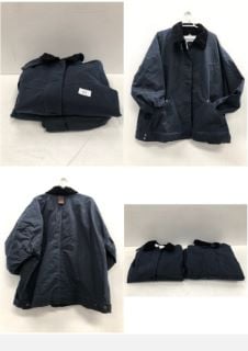 2 X PREMIUM DESIGNER JACKETS VARIOUS SIZES BLUE-LOCATION 1C.