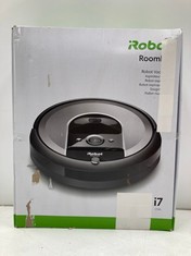 IROBOT ROOMBA I7156 WI-FI ROBOT HOOVER - MULTI-SURFACE RUBBER BRUSHES - MAPS AND ADAPTS TO YOUR HOME - RECOGNISES OBJECTS - PERSONALISED SUGGESTIONS - VOICE ASSISTANT COMPATIBLE - IMPRINT COORDINATIO