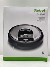 IROBOT ROOMBA I7156 WI-FI ROBOT HOOVER - MULTI-SURFACE RUBBER BRUSHES - MAPS AND ADAPTS TO YOUR HOME - RECOGNISES OBJECTS - PERSONALISED SUGGESTIONS - VOICE ASSISTANT COMPATIBLE - IMPRINT COORDINATIO