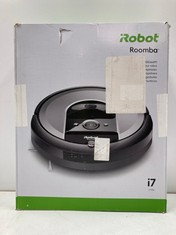 IROBOT ROOMBA I7156 WI-FI ROBOT HOOVER - MULTI-SURFACE RUBBER BRUSHES - MAPS AND ADAPTS TO YOUR HOME - RECOGNISES OBJECTS - PERSONALISED SUGGESTIONS - VOICE ASSISTANT COMPATIBLE - IMPRINT COORDINATIO