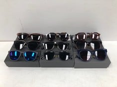 7 X 9 X SUNGLASSES HAWKERS VARIOUS MODELS INCLUDING MODEL HBEL22BGTP-LOCATION 2C.