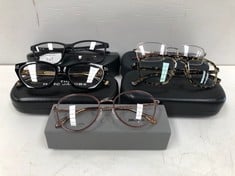 5 X GLASSES VARIOUS MODELS INCLUDING MODEL VZV383-LOCATION 2C.