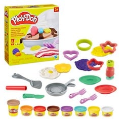 14 X PLAY-DOH PLAY-DOH PANCAKE DOUGH INCLUDING 8 JARS OF PLAY DOUGH - LOCATION 16C.