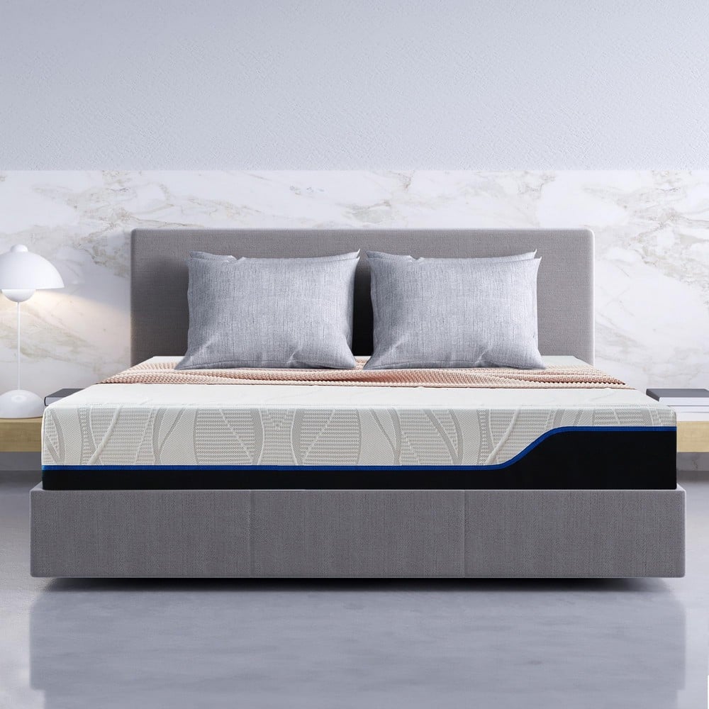 CLASSIC LIVING MATTRESSES 90X200 REFRESHING GEL VISCOELASTIC FOAM, BREATHABLE MATTRESS MEDIUM FIRMNESS, MATTRESS IN BOX, ASTRALIS VISCOELASTIC MATTRESS 90X200, 22 CM P.V.P 145€.