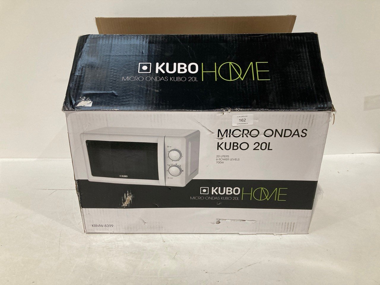 MICROWAVE KUBO 20L 6 POWER LEVELS 700W.