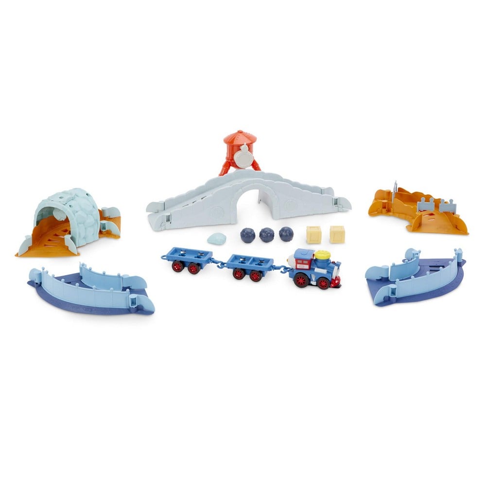 6 X LITTLE TIKES SLAMMIN' RACERS RUNAWAY EISENBAHN-SET UND ZUG MIT GERÄUSCHEN RAILROAD, COLOUR RUNAWAY RAILWAY, MEDIUM (MGA ENTERTAINMENT UK LTD 649516).