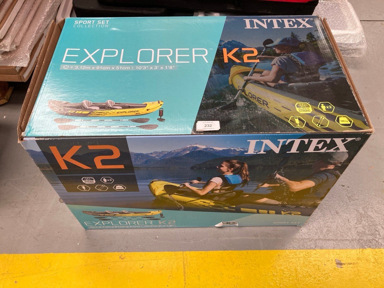 TWO PERSON KAYAK EXPLORER K2 INTEX .