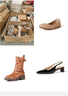 PALLET VARIETY OF SHOES VARIOUS MODELS AND SIZES INCLUDING SIZE 41.