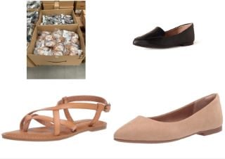 PALLET VARIETY OF SHOES VARIOUS SIZES INCLUDING SIZE 39.