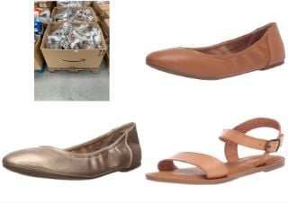 VARIETY OF SHOES IN DIFFERENT SIZES AND MODELS.