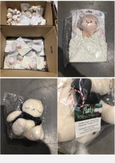 PALLET OF VARIETY OF FUR INCLUDING NATY WHITE RABBIT.