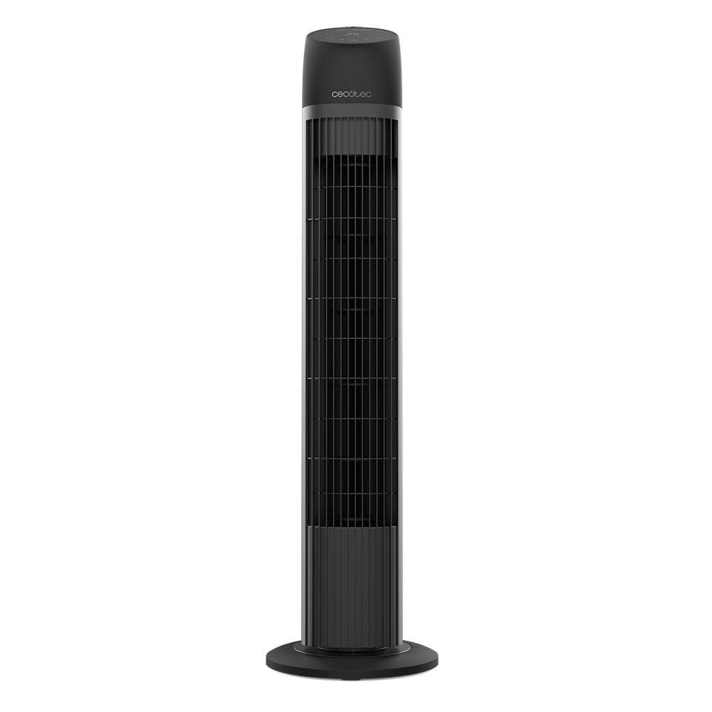 2 X CECOTEC TOWER FAN WITH REMOTE CONTROL AND TIMER ENERGYSILENCE 8050 SKYLINE SMART. 45 W, ALTRA 33", COPPER MOTOR, 3 SPEEDS, OSCILLATION, LED DISPLAY.