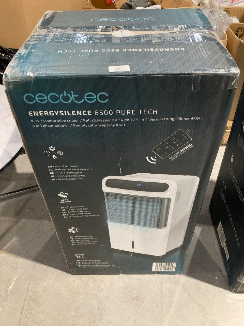 CECOTEC ENERGYSILENCE 6500 PURE TECH (DOES NOT CONTAIN REMOTE CONTROL).