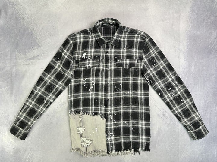 Manière De Voir Check Shirt  - Size M (VAT ONLY PAYABLE ON BUYERS PREMIUM)