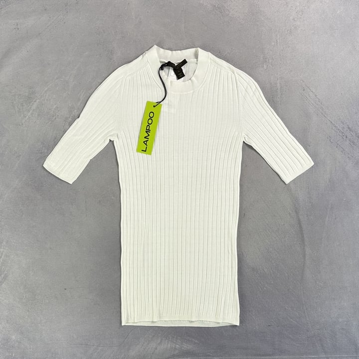 Louis Vuitton White Cotton Top - Size L