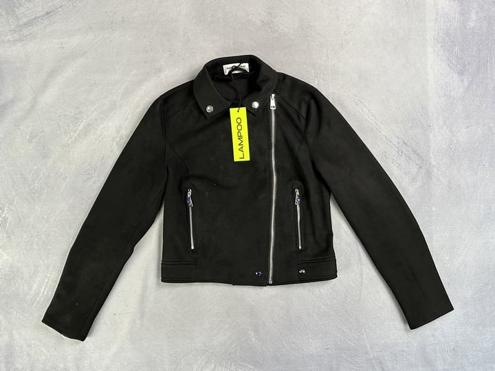 Saint Laurent Black Zipped Jacket - Size Unknown