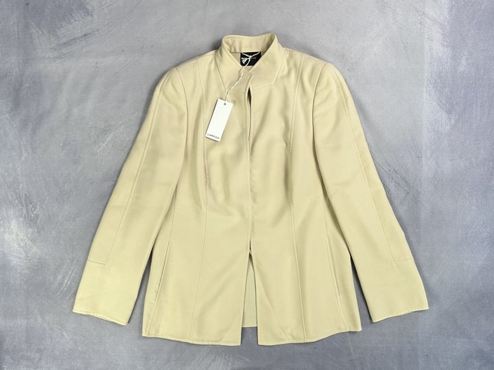 Akris Cream  Blazer  - Size US 12