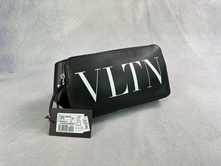 Valentino Garavani VLTN Leather Waist Bag With Tag - 23.5x14x3.58cm (Approx) (MPSC38978488)(VAT ONLY PAYABLE ON BUYERS PREMIUM)