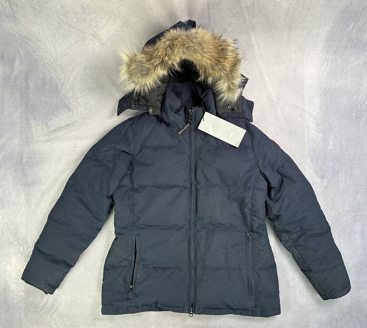 Canada Goose Chelsea Parka Heritage Navy - Size XL (MPSE54389792)(VAT ONLY PAYABLE ON BUYERS PREMIUM)