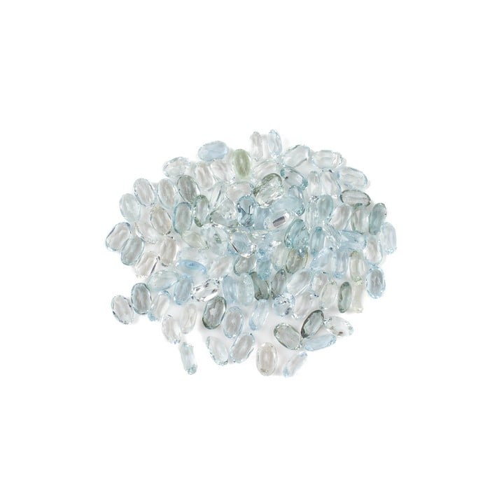 10.07ct Sky Blue Topaz Faceted Parcel of Gemstones, 2.75mm