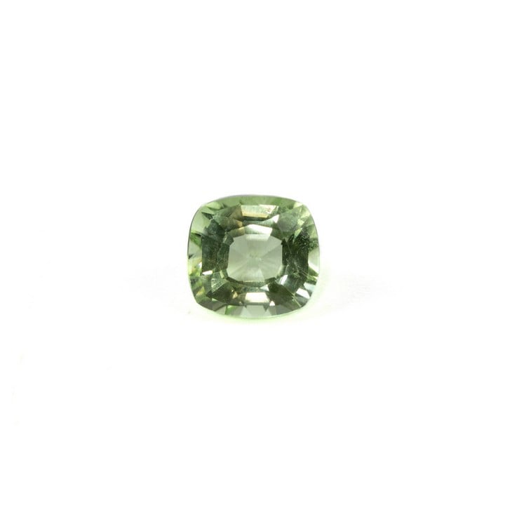 1.80ct Peridot Faceted Cushion-cut Single Gemstone, 8x7mm (VAT Only Payable on Buyers Premium)