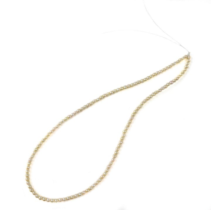 Japanese Cultured Pearl 3.5mm Round-cut Necklace, 40cm, 5.5g