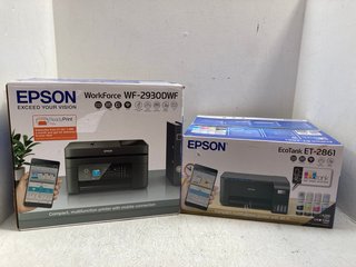 EPSON WF-2930DWF MULTI-PURPOSE PRINTER TO INCLUDE EPSON ECOTANK WT-2861 MULTI-PURPOSE PRINTER: LOCATION - A2