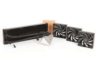 DEEPCOOL INFINITY SERIES LT720 360MM ALL IN ONE LIQUID PC CPU COOLER (WITH BOX & ALL ACCESSORIES) - RRP £109: LOCATION - FRONT BOOTH