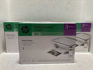 2 X HP DESKJET 2810E MULTI-PURPOSE PRINTERS TO INCLUDE HP DESKJET 2820E MULTI-PURPOSE PRINTER: LOCATION - A13