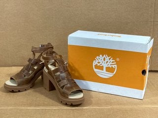 TIMBERLAND WOMENS ALLINGTON HEIGHTS FISHERMAN SHOES IN RUST FULL GRAIN - UK SIZE 9 - RRP £148: LOCATION - B6