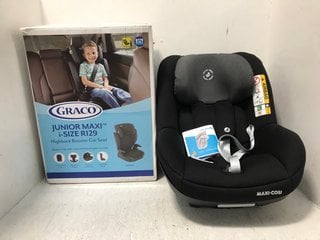 GRACO JUNIOR MAXI I-SIZE R129 HIGH BACK BOOSTER SEAT TO INCLUDE MAXI-COSI PEARL SMART I-SIZE CAR SEAT: LOCATION - B2