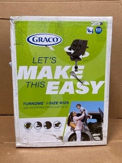 GRACO TURN 2 ME I-SIZE R129 TODDLER CAR SEAT - RRP £160: LOCATION - B0